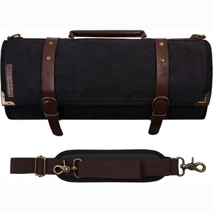 Échantillon gratuit : Étui à couteaux imperméable et robuste, sac à couteaux portable, étui à couteaux professionnel multi-poches pour chef - Product Image 2