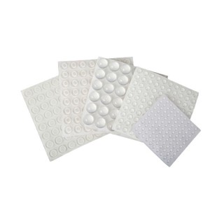Almohadillas Adhesivas de Vidrio Hemisféricas OEM, Transparentes, Anticolisión, Autoadhesivas, de Silicona, Silenciosas, de Goma - Product Image 1