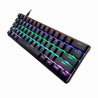 Clavier mécanique de jeu RGB 60%, vente en gros, usine OEM