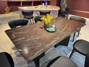 Dalle <span class=keywords><strong>de</strong></span> quartzite <span class=keywords><strong>Moulin</strong></span> <span class=keywords><strong>Rouge</strong></span> en pierre naturelle polie imperméable <span class=keywords><strong>de</strong></span> conception moderne brésilienne <span class=keywords><strong>de</strong></span> YUSHI pour des hôtels <span class=keywords><strong>de</strong></span> villa - Product Image 4
