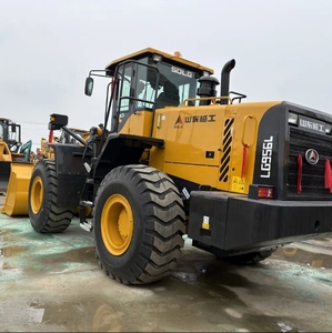 Cargador de ruedas de 6 toneladas SDLG LG956L hecho en China Mini cargador frontal con caja de cambios de bomba de motor Cat y rodamiento usado LG956L disponible - Product Image 1
