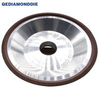 Meule diamantée CBN à liant résineux 12V9 pour machines de rectification CNC 5 axes, forets et fraises