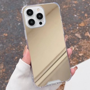 Antichoc tpu pc miroir coques de téléphone portable pour <span class=keywords><strong>iphone</strong></span> 15 14 pro max 13 12 <span class=keywords><strong>11</strong></span> fille femme maquillage couverture de téléphone - Product Image 4