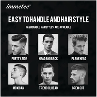 Cire coiffante mate pour hommes, fixation forte, sans fibres, texture crème, pour salon professionnel, marque privée OEM ODM