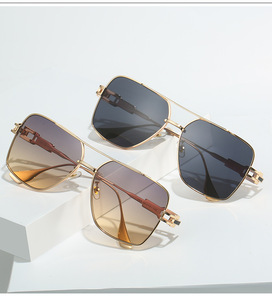 Twooo 159 Lunettes <span class=keywords><strong>de</strong></span> soleil classiques pour hommes en métal 2024 - Product Image 2