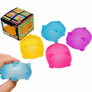 Pelota antiestrés de maltosa con forma de gato, juguete de descompresión para aliviar el estrés, ideal para exportación. - Product Image 1