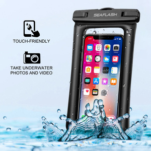Ipx8 đạt RoHS cấp giấy chứng nhận điện thoại di động không thấm nước Pouch cao cấp TPU nổi không thấm nước điện thoại túi với armband - Product Image 6
