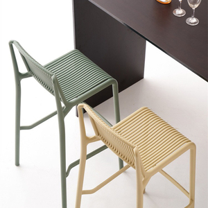 <span class=keywords><strong>Taburete</strong></span> alto de plástico popular moderno para comedor <span class=keywords><strong>y</strong></span> Bar en casa para mostrador de <span class=keywords><strong>mesa</strong></span> de cocina restaurante <span class=keywords><strong>y</strong></span> bar - Product Image 2