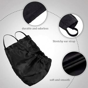 Bonnet de nuit pour homme à double couche réglable pour protéger la barbe et les poils du visage, cadeau de Noël pour papa - Product Image 3