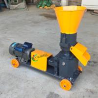 Machine de traitement des aliments à petite échelle haute productivité 220-380V, nouvelle machine à granulés de paille et de maïs pour l'élevage de poulets à usage domestique, OEM & ODM