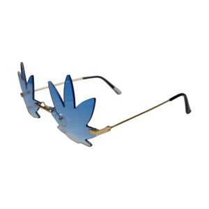 แว่นกันแดดแฟชั่นแบรนด์ไต้หวัน ดีไซน์แปลกใหม่สำหรับสาวๆ ใส่ไปงานปาร์ตี้หรือแต่งตัว - Product Image 2