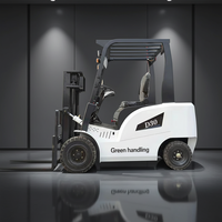 Nouveau chariot élévateur électrique tout-terrain Jichuan à quatre roues motrices CPD20/CPD25 2000KG/2500KG avec pneus pleins, mât monophasé et déplaceur latéral