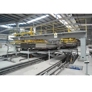 Zhonghong ignifugent la chaîne de production extérieure isolée de panneau de ciment de fibre de panneau isolant pour la fabrication de panneau de ciment de fibre