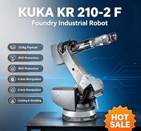 Robot industriel KUKA KR210-2F à 6 axes, charge utile de 210 kg, portée de 2700 mm pour le soudage et l'assemblage