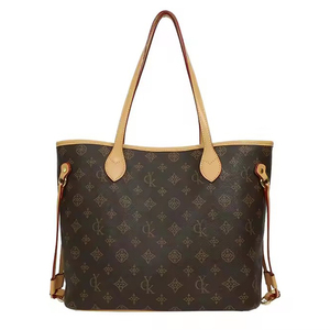 Sac à Bandoulière Simple et Tendance Imprimé Rétro pour Femme, Sac Fourre-tout Grande Capacité pour Voyage d'Affaires - Product Image 3