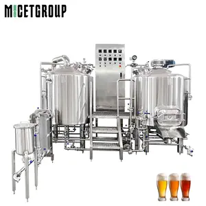 Diskon mesin pembuatan bir bar mini 500L harga rendah SUS 304/316 ale lager mesin pembuatan bir