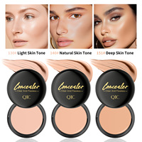 Crème Correctrice Minérale Waterproof Longue Durée Haute Couvrance Éclaircissante pour Marques d'Acné, Cernes, Taches de Rousseur, Cicatrices – Effet Naturel