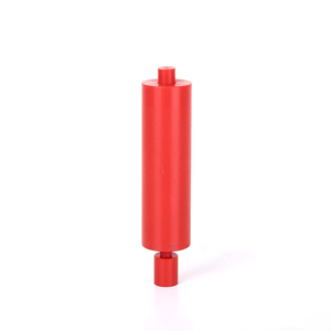 Plastic Roller Heat Transfer Printer Orange Flange Silicone Rubber Plastic Small Roller For Hot Transfer