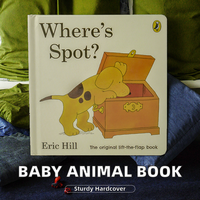 Libro de Animales para Bebés y Niños, Libro Educativo para Principiantes, Aprendizaje Infantil, Historias Divertidas de Dibujos Animados Personalizadas, Impresión en Tapa Dura