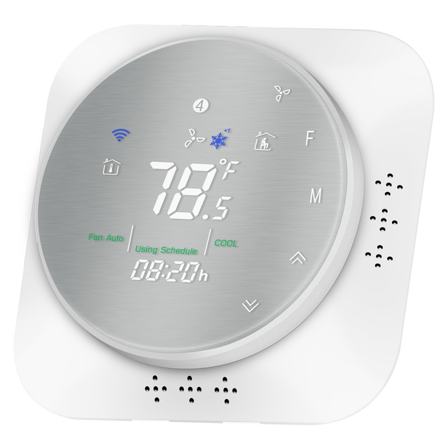 Smart Life/Tuya Smart WiFi Heat Pump Thermostat Temperature Controller Smart Thermostat Works with Alexa Google Home