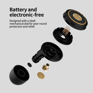 Tapones para los Oídos Ajustables con 3 Modos de Reducción de Ruido para un Control Óptimo, Tapones Flexibles para Viajes, Eventos Sociales y Festivales - Product Image 2