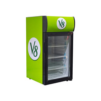 Réfrigérateur commercial miniature Meisda SC52B 52L pour boissons, à poser sur comptoir, avec certification ETL