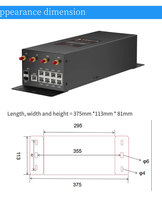 Sistema de control remoto inteligente: funcionalidad de puerta de enlace IoT con monitoreo de pila de carga y publicidad en pantalla