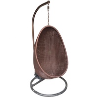 Intérieur suspendu balançoire chaise d'oeuf plafond balançoire chaise pour chambre à coucher