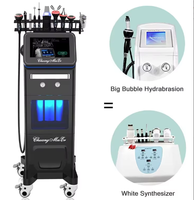 Appareil de beauté de précision pour l'élimination des imperfections, machine de nettoyage du visage 11 en 1, équipement de microdermabrasion pour salon de beauté