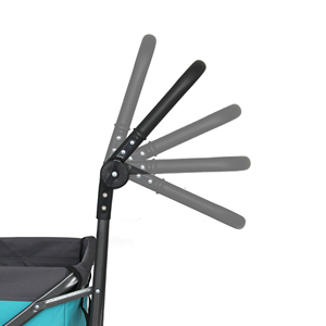 Folding Wagon <strong>Cart</strong> Portable Beach Wagon Heavy Duty Utility Collapsible Wagon <strong>Outdoor</strong> <strong>Garden</strong> <strong>Cart</strong> for Camping - Product Image 3
