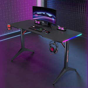 Bàn chơi game 2025 mới có thể điều chỉnh, bàn thể thao điện tử bằng sợi carbon 100cm, Bàn Máy Tính Thương mại khung kim loại chắc chắn - Product Image 4