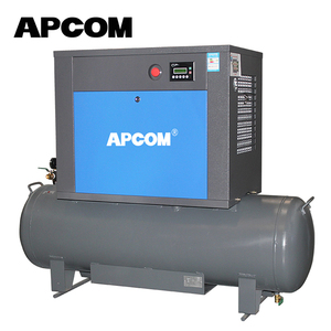 8bar 12bar Low Noise Stationary Air Compressor for <b>Small</b> Factory Workshop with Built-in <b>Dryer</b> Filter Air Receiver Tank - Product Image 2