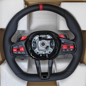 Günstiges Leder-CS-Lenkrad für BMW M4 G20 G22 G23 G26 G30 G32 G42 G80 G82 G87 G05 G06 G01 G02 G14 G15 F90 F95 F96 F97 F98 - Product Image 1