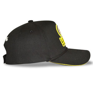Gorra de béisbol DSX de 5 paneles con visera tipo sándwich, parche de paisaje bordado, ajustable, para uso diario al aire libre - Product Image 3