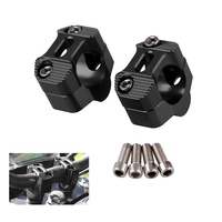 Klem Stang Motor Aluminium CNC, Klem Riser Stang Sepeda Motor, Aluminium 7/8 "22Mm 28Mm Universal