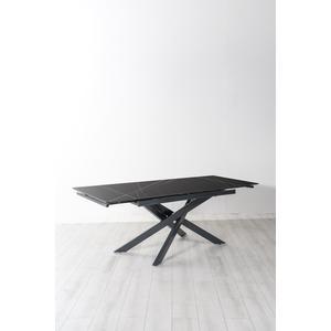 Nexus estensibile tavolo da cucina 80cm X 140/200cm H. 76cm MDF legno e pietra sinterizzata mobili per la casa - Product Image 1