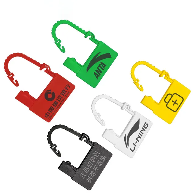 High Safety Numbered Logo Container Lock Plastic Security Seal Strip Padlock Seal