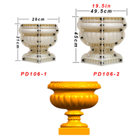 Moules en Silicone pour Jardinières, Fabrication de Moules de Pots de Fleurs pour Jardin, Usinage de Moules de Pots de Ciment pour Bonsaï