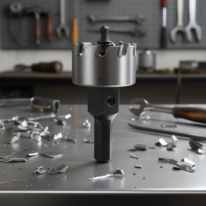 T.C.T. Sierra perforadora para acero inoxidable de 40 mm de diámetro, fabricada en Italia - Product Image 3