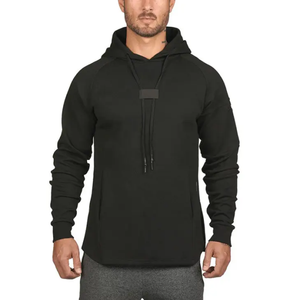 Sweats à capuche en coton et polyester pour hommes, vente en gros pas cher - Product Image 4