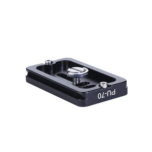 Manbily PU-70 70mm kim loại 1/4 "phổ quát phát hành nhanh chóng QR tấm chân máy bóng đầu - Product Image 3