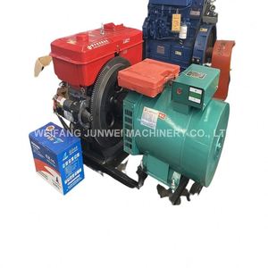 Generador Diésel Marino Pequeño de Emergencia Más Vendido, Generador Refrigerado por Agua de Mar, Grupo Electrógeno para Barco, Precio de Venta - Product Image 6