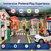 Équipement de terrain de jeu intérieur personnalisé pour enfants, adapté aux cafés, aux écoles maternelles et aux centres de jeux commerciaux