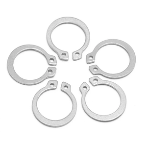 Rondelle de Type C en acier inoxydable <span class=keywords><strong>Din</strong></span> <span class=keywords><strong>472</strong></span>, fabricant chinois, Clip de retenue de Circlip externe, rondelle à anneau à ressort pour arbre - Product Image 2