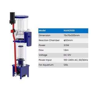 AE-NANO40D/50D/70D <span class=keywords><strong>Mini</strong></span> Nano <span class=keywords><strong>Aquarium</strong></span> d'eau salée pour coraux, filtre à dosseret suspendu HOB, épurateur de protéines en plastique - Product Image 3