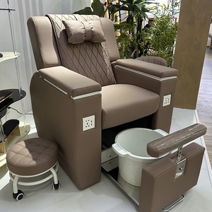 Fauteuil de pédicure électrique haut de gamme pour salon de beauté, avec spa pour les pieds, bain à remous et massage pour manucure - Product Image 3