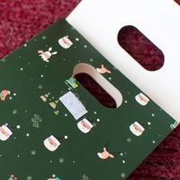 Luxuriöse Geschenkbox aus bedrucktem Papier mit Griff, individuellem Logo und Umschlagstil – Karton-Geschenkbox für Einzelhandel, Süßigkeiten, Kekse, Kerzen