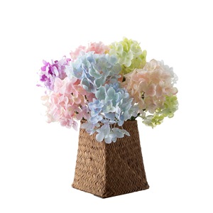 ช่อดอกไฮเดรนเยียประดิษฐ์ CallaFloral ก้านเดี่ยว สีขาว ชมพู ฟ้า เขียว ม่วง สำหรับตกแต่งภายในบ้าน ฉากหลังถ่ายภาพ - Product Image 5