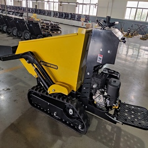 Carriola Cingolata Semovente da 600 kg con Benna Chiusa per Uso Gravoso, Personalizzabile OEM - Product Image 3