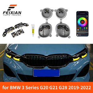 Module d'éclairage diurne LED Golden Eye jaune pour BMW Série 3 G20 G21 G28 2019-2022, pièces de tuning pour éclairage extérieur - Product Image 1